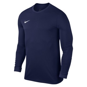Nike Park VIi Dri-fit Long Sleeve Football Shirt Midnight Navy-White
