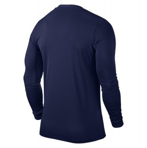 Nike Park VIi Dri-fit Long Sleeve Football Shirt Midnight Navy-White
