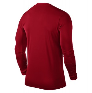 Nike Park VIi Dri-fit Long Sleeve Football Shirt University Red-White