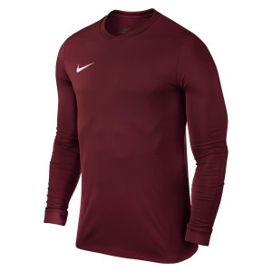 Nike Park VIi Dri-fit Long Sleeve Football Shirt Team Red-White