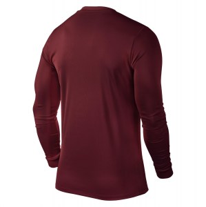 Nike Park VIi Dri-fit Long Sleeve Football Shirt Team Red-White