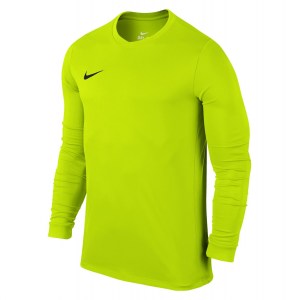 Nike Park VIi Dri-fit Long Sleeve Football Shirt Volt-Black