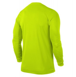 Nike Park VIi Dri-fit Long Sleeve Football Shirt Volt-Black