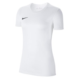 Nike Womens Park VIi Dri-fit Shirt Sleeve Shirt (w) White-Black