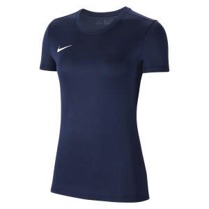Nike Womens Park VIi Dri-fit Shirt Sleeve Shirt (w) Midnight Navy-White