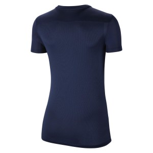 Nike Womens Park VIi Dri-fit Shirt Sleeve Shirt (w) Midnight Navy-White