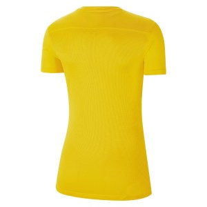 Nike Womens Park VIi Dri-fit Shirt Sleeve Shirt (w) Tour Yellow-Black