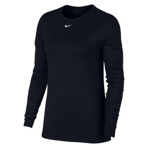 Nike Womens Pro Long-sleeve Mesh Top