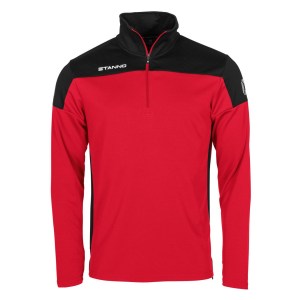 Stanno Pride 1/4 Zip Midlayer Red - Black