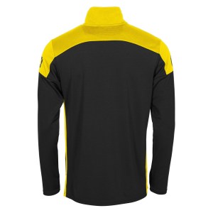 Stanno Pride 1/4 Zip Midlayer Black - Yellow