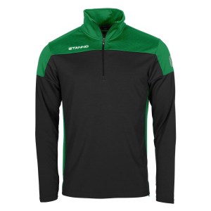 Stanno Pride 1/4 Zip Midlayer Black - Green