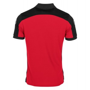Stanno Pride Polo Shirt Red - Black