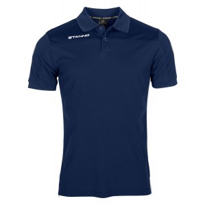 Stanno Pride Polo Shirt Navy - White