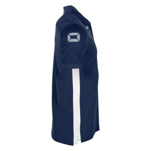 Stanno Pride Polo Shirt Navy - White