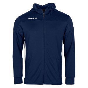 Stanno Pride Full Zip Hooded Top Navy - White