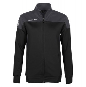 Stanno Womens Pride Full Zip Top (w) Black - Anthracite