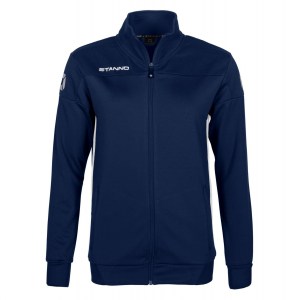 Stanno Womens Pride Full Zip Top (w) Navy - White