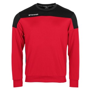 Stanno Pride Round Neck Sweatshirt Red - Black