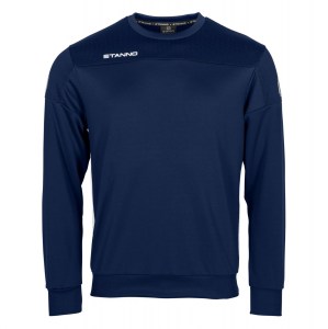 Stanno Pride Round Neck Sweatshirt Navy - White