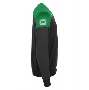 Stanno Pride Round Neck Sweatshirt Black - Green