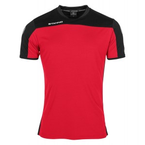 Stanno Pride Short Sleeve T-shirt Red - Black