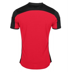 Stanno Pride Short Sleeve T-shirt Red - Black