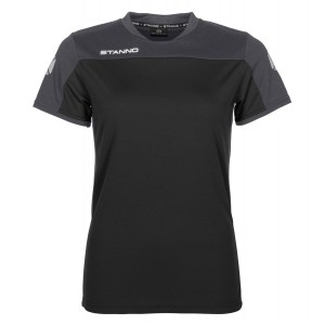 Stanno Womens Pride Short Sleeve T-shirt (w) Black - Anthracite