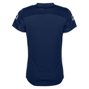 Stanno Womens Pride Short Sleeve T-shirt (w) Navy - White