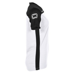 Stanno Womens Pride Short Sleeve T-shirt (w) White - Black