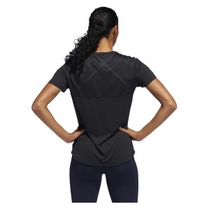 Adidas Womens Own The Run Tee Black