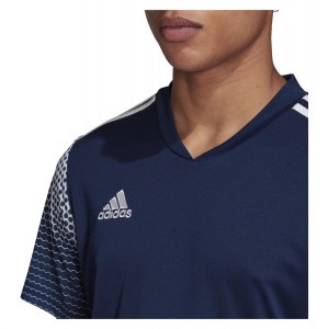 Adidas Regista 20 Short Sleeve Jersey Team Navy Blue-White