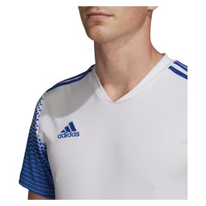 Adidas Regista 20 Short Sleeve Jersey White-Team Royal Blue