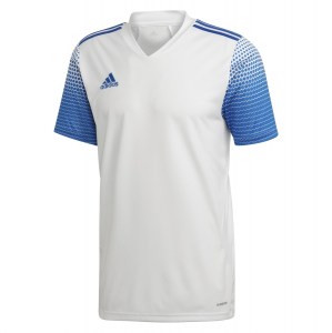 Adidas Regista 20 Short Sleeve Jersey White-Team Royal Blue