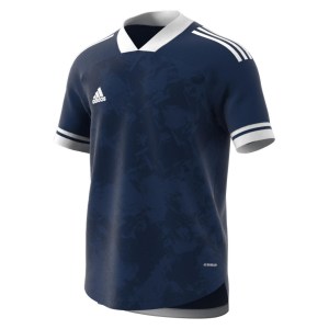 Adidas Condivo 20 Short Sleeve Jersey Team Navy Blue-White