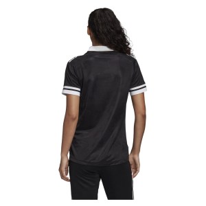 Adidas Womens Condivo 20 Short Sleeve Jersey (w) Black-White