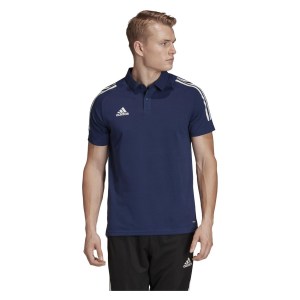 Adidas Condivo 20 Polo Shirt Team Navy Blue-White