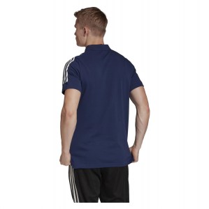 Adidas Condivo 20 Polo Shirt Team Navy Blue-White