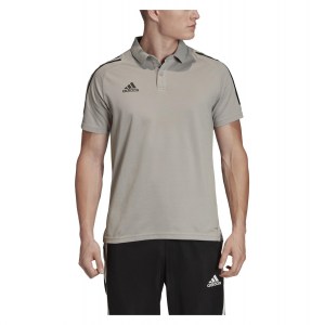 Adidas Condivo 20 Polo Shirt Team Mid Grey-Black