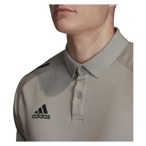 Adidas Condivo 20 Polo Shirt Team Mid Grey-Black