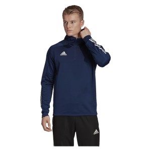 Adidas Condivo 20 Track Hoodie Team Navy Blue-White