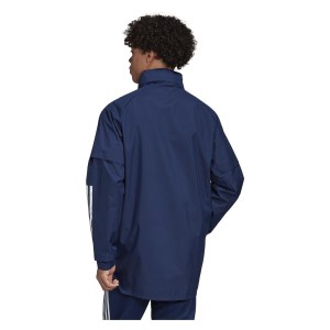 Adidas Condivo 20 Allweather Jacket Team Navy Blue-White