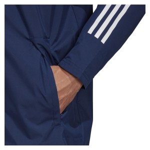 Adidas Condivo 20 Allweather Jacket Team Navy Blue-White