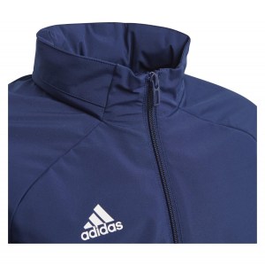 Adidas Condivo 20 Allweather Jacket Team Navy Blue-White