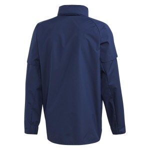 Adidas Condivo 20 Allweather Jacket Team Navy Blue-White