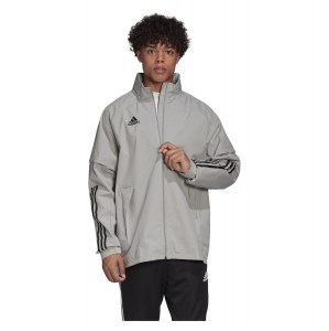 Adidas Condivo 20 Allweather Jacket Team Mid Grey-Black