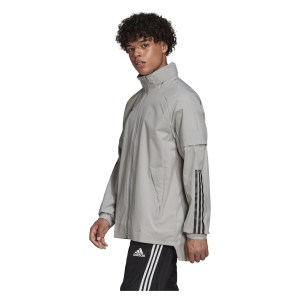 Adidas Condivo 20 Allweather Jacket Team Mid Grey-Black