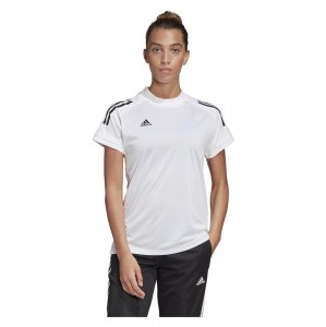 Adidas Womens Condivo 20 Training Jersey (w) White-Black