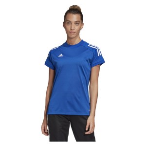 Adidas Womens Condivo 20 Training Jersey (w) Team Royal Blue-White