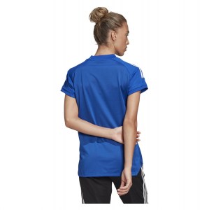 Adidas Womens Condivo 20 Training Jersey (w) Team Royal Blue-White