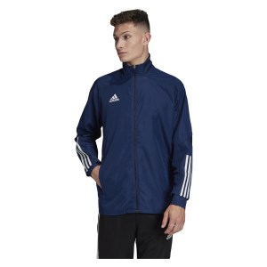 Adidas Condivo 20 Presentation Jacket Team Navy Blue-White